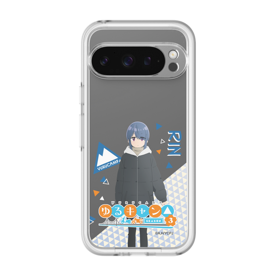 スリムプロテクションプレミアムケース［ 『ゆるキャン△ SEASON3』- 志摩 リン - 立ち絵 ］