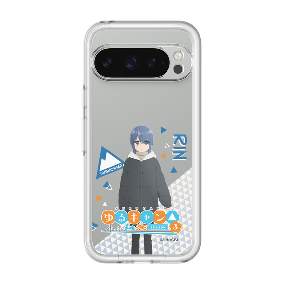 スリムプロテクションプレミアムケース［ 『ゆるキャン△ SEASON3』- 志摩 リン - 立ち絵 ］