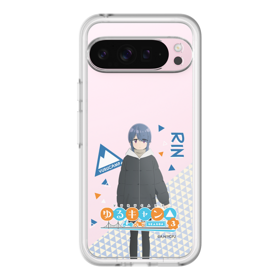 スリムプロテクションプレミアムケース［ 『ゆるキャン△ SEASON3』- 志摩 リン - 立ち絵 ］