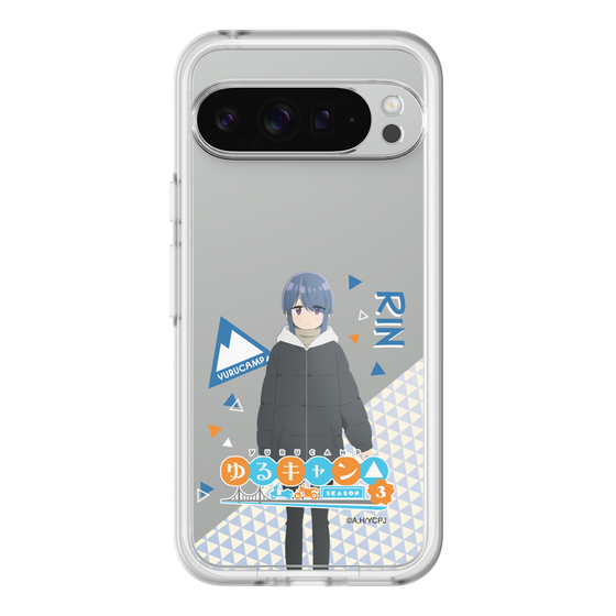 スリムプロテクションプレミアムケース［ 『ゆるキャン△ SEASON3』- 志摩 リン - 立ち絵 ］