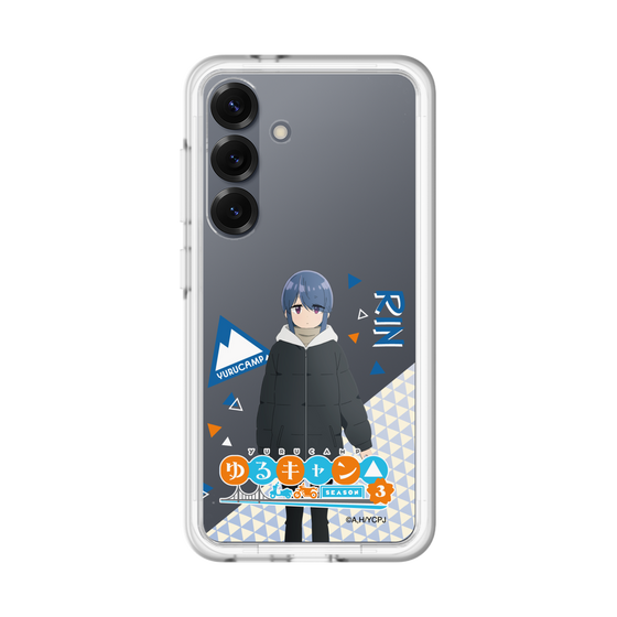 スリムプロテクションプレミアムケース［ 『ゆるキャン△ SEASON3』- 志摩 リン - 立ち絵 ］
