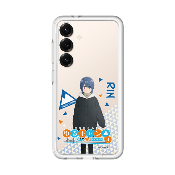 スリムプロテクションプレミアムケース［ 『ゆるキャン△ SEASON3』- 志摩 リン - 立ち絵 ］