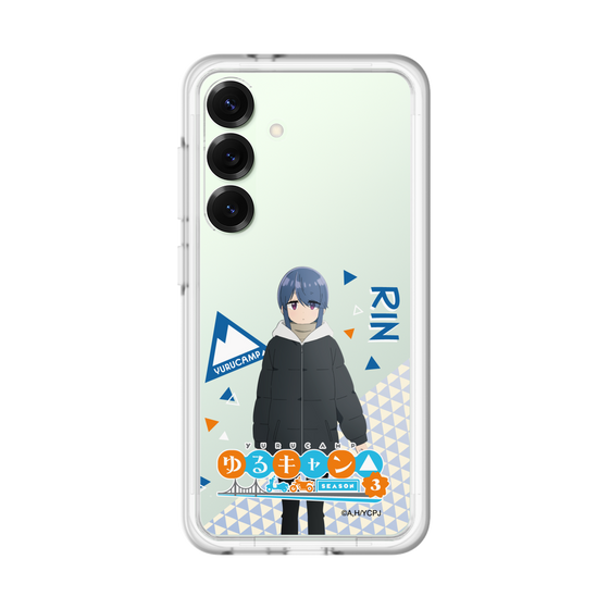 スリムプロテクションプレミアムケース［ 『ゆるキャン△ SEASON3』- 志摩 リン - 立ち絵 ］