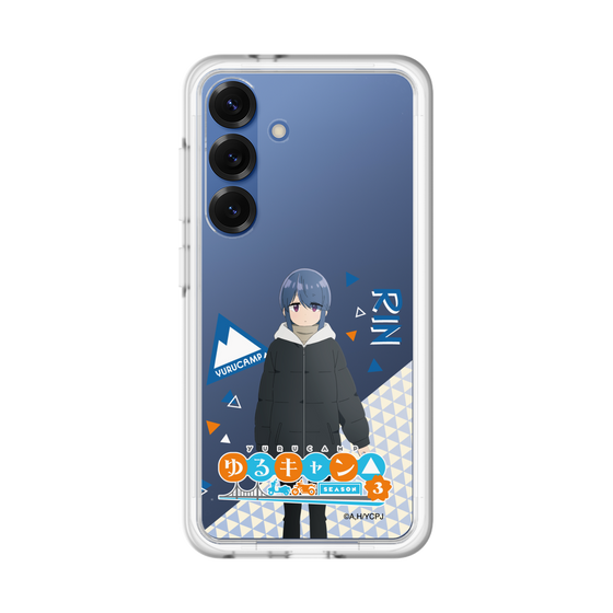 スリムプロテクションプレミアムケース［ 『ゆるキャン△ SEASON3』- 志摩 リン - 立ち絵 ］