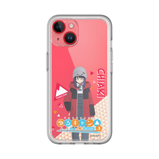 スリムプロテクションプレミアムケース［ 『ゆるキャン△ SEASON3』- 大垣 千明 - 立ち絵 ］
