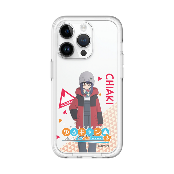 スリムプロテクションプレミアムケース［ 『ゆるキャン△ SEASON3』- 大垣 千明 - 立ち絵 ］
