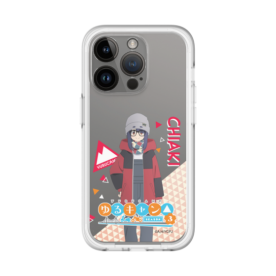 スリムプロテクションプレミアムケース［ 『ゆるキャン△ SEASON3』- 大垣 千明 - 立ち絵 ］