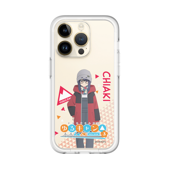スリムプロテクションプレミアムケース［ 『ゆるキャン△ SEASON3』- 大垣 千明 - 立ち絵 ］
