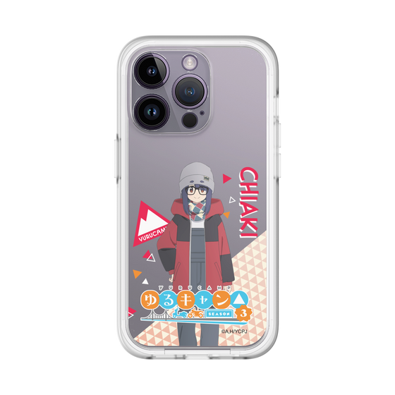 スリムプロテクションプレミアムケース［ 『ゆるキャン△ SEASON3』- 大垣 千明 - 立ち絵 ］