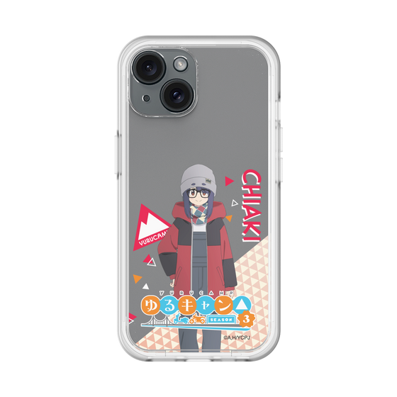 スリムプロテクションプレミアムケース［ 『ゆるキャン△ SEASON3』- 大垣 千明 - 立ち絵 ］