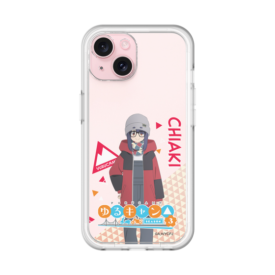 スリムプロテクションプレミアムケース［ 『ゆるキャン△ SEASON3』- 大垣 千明 - 立ち絵 ］