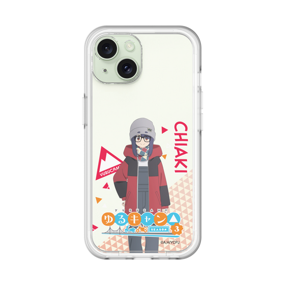 スリムプロテクションプレミアムケース［ 『ゆるキャン△ SEASON3』- 大垣 千明 - 立ち絵 ］