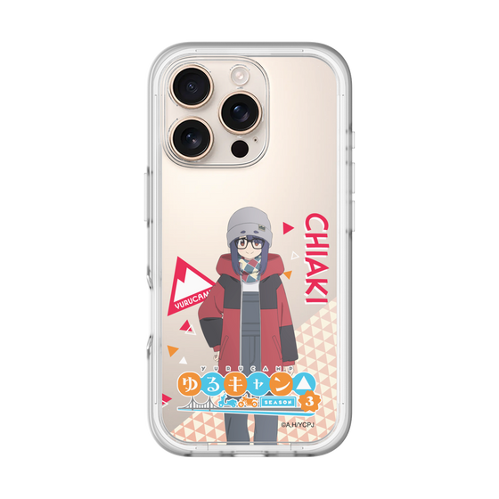 スリムプロテクションプレミアムケース［ 『ゆるキャン△ SEASON3』- 大垣 千明 - 立ち絵 ］