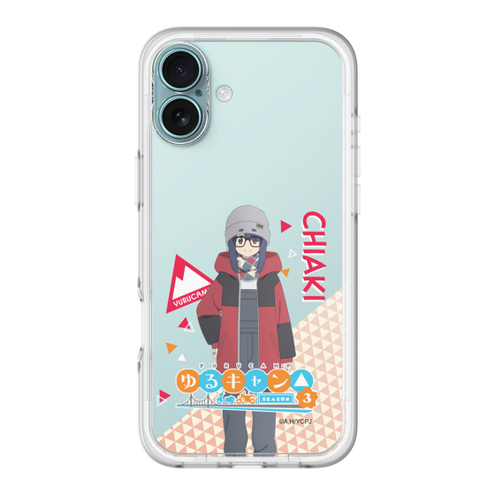 スリムプロテクションプレミアムケース［ 『ゆるキャン△ SEASON3』- 大垣 千明 - 立ち絵 ］
