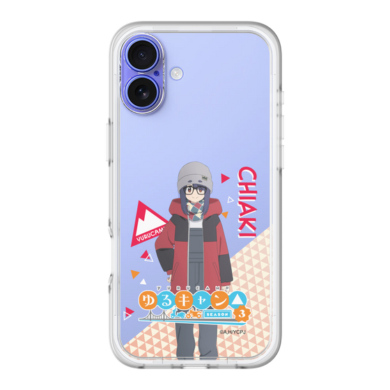 スリムプロテクションプレミアムケース［ 『ゆるキャン△ SEASON3』- 大垣 千明 - 立ち絵 ］