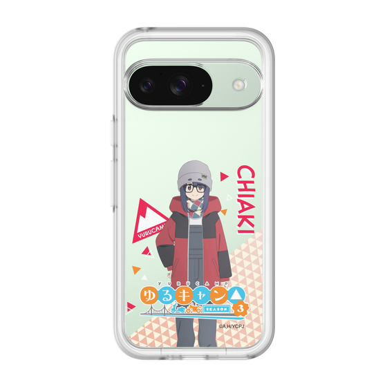 スリムプロテクションプレミアムケース［ 『ゆるキャン△ SEASON3』- 大垣 千明 - 立ち絵 ］