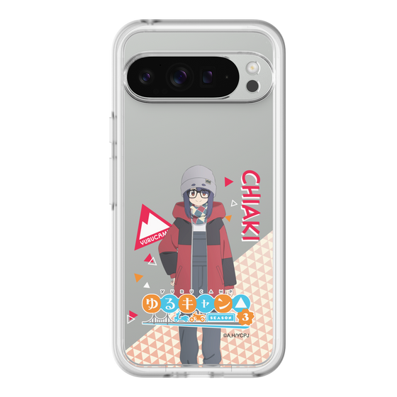 スリムプロテクションプレミアムケース［ 『ゆるキャン△ SEASON3』- 大垣 千明 - 立ち絵 ］