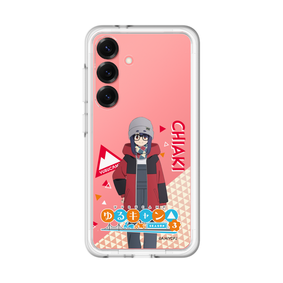 スリムプロテクションプレミアムケース［ 『ゆるキャン△ SEASON3』- 大垣 千明 - 立ち絵 ］