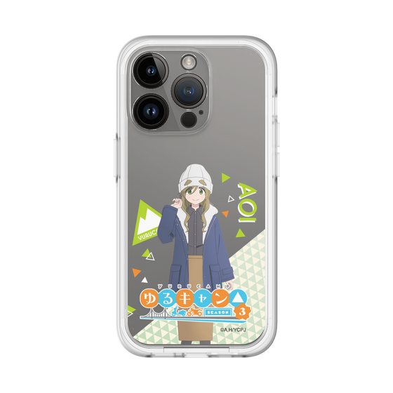 スリムプロテクションプレミアムケース［ 『ゆるキャン△ SEASON3』- 犬山 あおい - 立ち絵 ］
