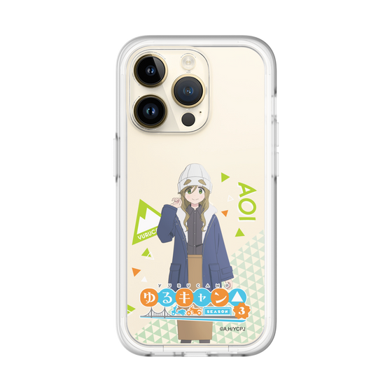 スリムプロテクションプレミアムケース［ 『ゆるキャン△ SEASON3』- 犬山 あおい - 立ち絵 ］