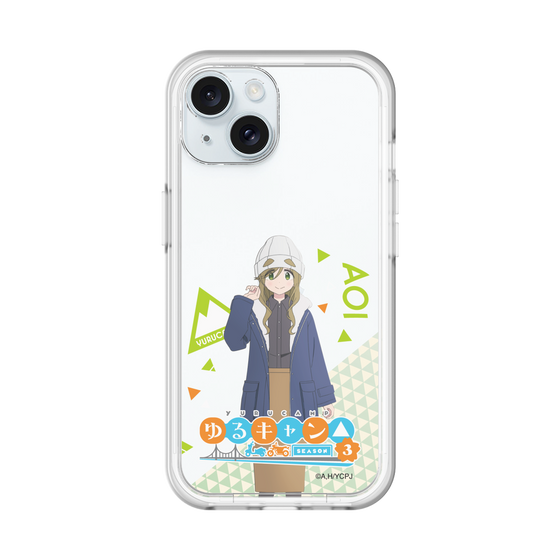 スリムプロテクションプレミアムケース［ 『ゆるキャン△ SEASON3』- 犬山 あおい - 立ち絵 ］