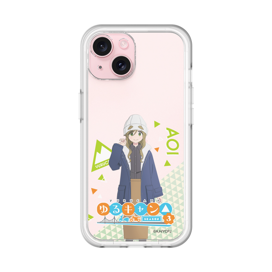 スリムプロテクションプレミアムケース［ 『ゆるキャン△ SEASON3』- 犬山 あおい - 立ち絵 ］
