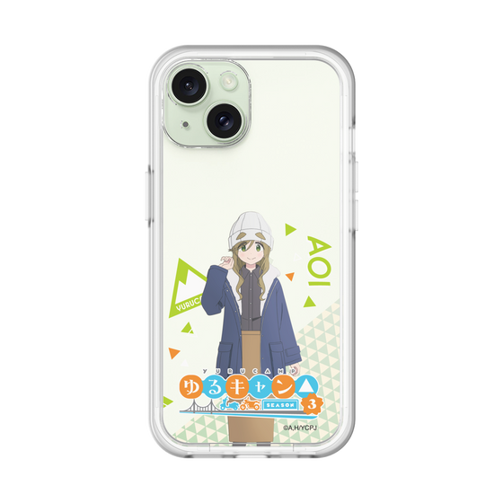 スリムプロテクションプレミアムケース［ 『ゆるキャン△ SEASON3』- 犬山 あおい - 立ち絵 ］