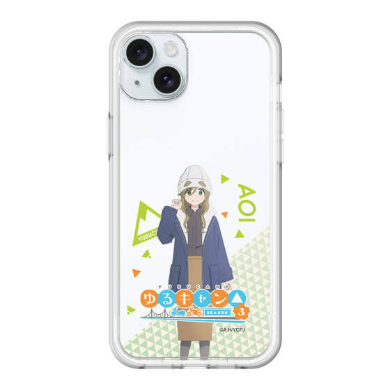 スリムプロテクションプレミアムケース［ 『ゆるキャン△ SEASON3』- 犬山 あおい - 立ち絵 ］