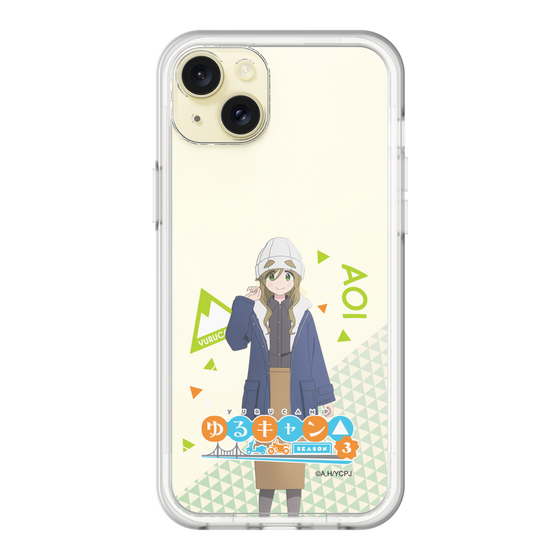 スリムプロテクションプレミアムケース［ 『ゆるキャン△ SEASON3』- 犬山 あおい - 立ち絵 ］