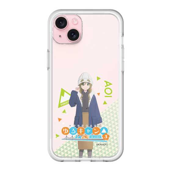スリムプロテクションプレミアムケース［ 『ゆるキャン△ SEASON3』- 犬山 あおい - 立ち絵 ］