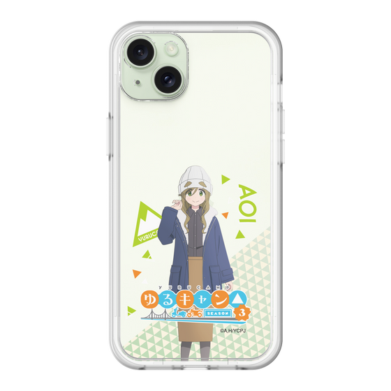 スリムプロテクションプレミアムケース［ 『ゆるキャン△ SEASON3』- 犬山 あおい - 立ち絵 ］