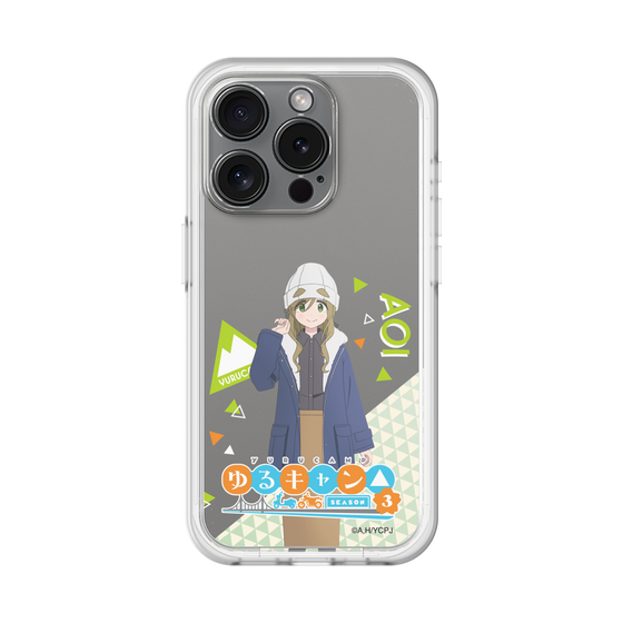 スリムプロテクションプレミアムケース［ 『ゆるキャン△ SEASON3』- 犬山 あおい - 立ち絵 ］