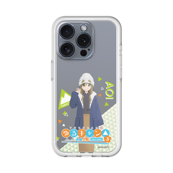 スリムプロテクションプレミアムケース［ 『ゆるキャン△ SEASON3』- 犬山 あおい - 立ち絵 ］