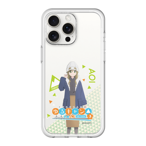 スリムプロテクションプレミアムケース［ 『ゆるキャン△ SEASON3』- 犬山 あおい - 立ち絵 ］