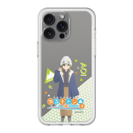 スリムプロテクションプレミアムケース［ 『ゆるキャン△ SEASON3』- 犬山 あおい - 立ち絵 ］