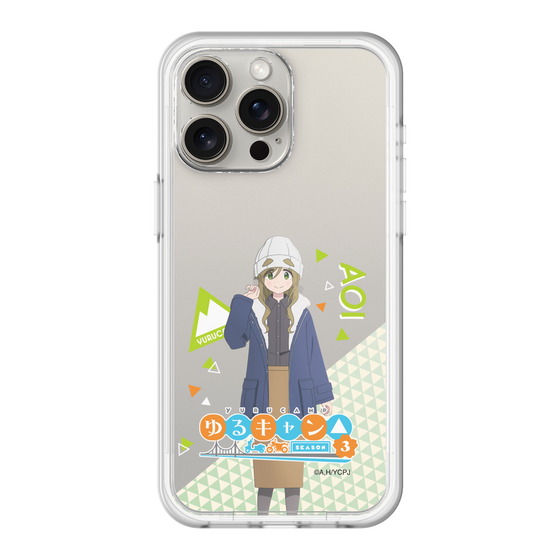 スリムプロテクションプレミアムケース［ 『ゆるキャン△ SEASON3』- 犬山 あおい - 立ち絵 ］
