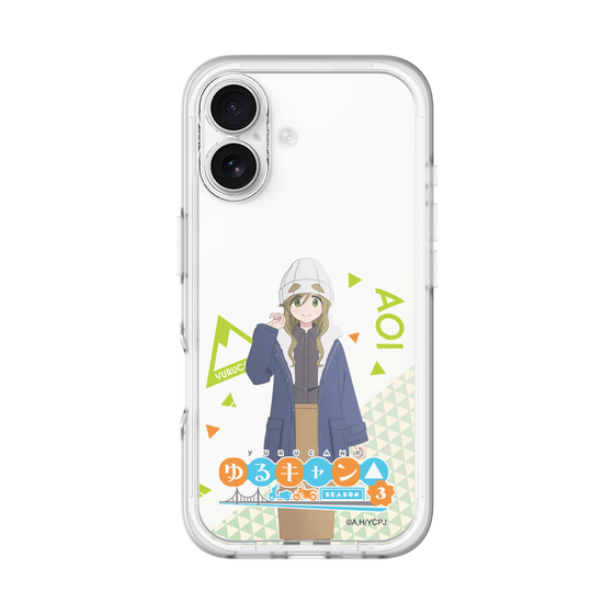 スリムプロテクションプレミアムケース［ 『ゆるキャン△ SEASON3』- 犬山 あおい - 立ち絵 ］