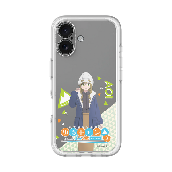 スリムプロテクションプレミアムケース［ 『ゆるキャン△ SEASON3』- 犬山 あおい - 立ち絵 ］