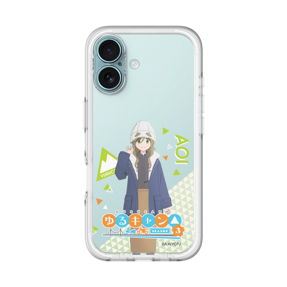 スリムプロテクションプレミアムケース［ 『ゆるキャン△ SEASON3』- 犬山 あおい - 立ち絵 ］