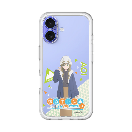 スリムプロテクションプレミアムケース［ 『ゆるキャン△ SEASON3』- 犬山 あおい - 立ち絵 ］
