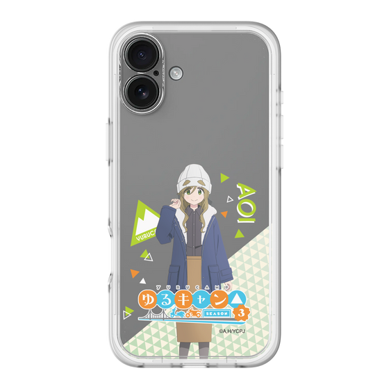 スリムプロテクションプレミアムケース［ 『ゆるキャン△ SEASON3』- 犬山 あおい - 立ち絵 ］