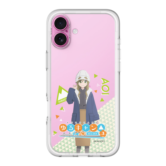 スリムプロテクションプレミアムケース［ 『ゆるキャン△ SEASON3』- 犬山 あおい - 立ち絵 ］