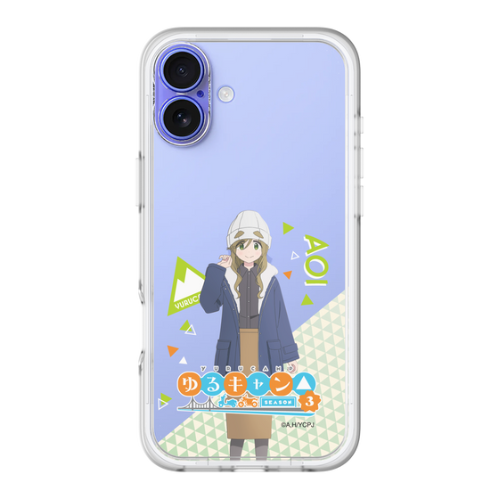 スリムプロテクションプレミアムケース［ 『ゆるキャン△ SEASON3』- 犬山 あおい - 立ち絵 ］