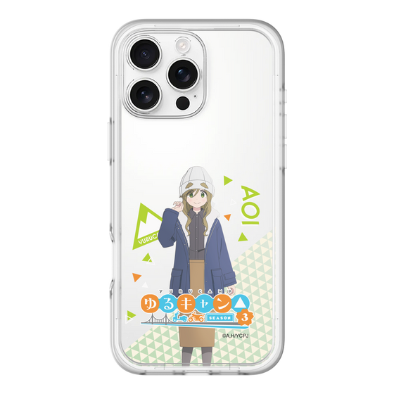 スリムプロテクションプレミアムケース［ 『ゆるキャン△ SEASON3』- 犬山 あおい - 立ち絵 ］