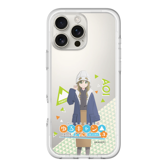スリムプロテクションプレミアムケース［ 『ゆるキャン△ SEASON3』- 犬山 あおい - 立ち絵 ］
