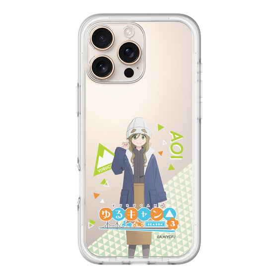 スリムプロテクションプレミアムケース［ 『ゆるキャン△ SEASON3』- 犬山 あおい - 立ち絵 ］