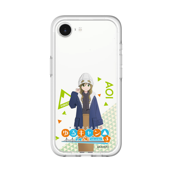 スリムプロテクションプレミアムケース［ 『ゆるキャン△ SEASON3』- 犬山 あおい - 立ち絵 ］