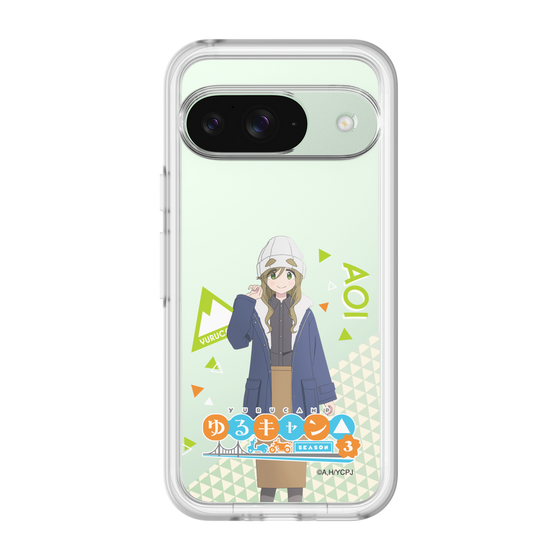スリムプロテクションプレミアムケース［ 『ゆるキャン△ SEASON3』- 犬山 あおい - 立ち絵 ］