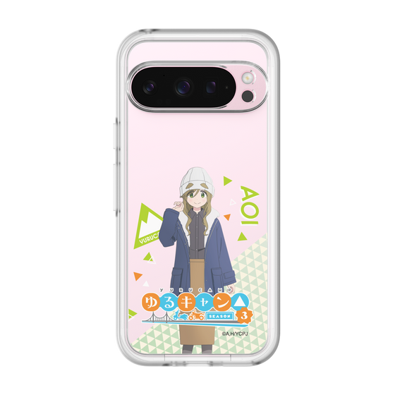 スリムプロテクションプレミアムケース［ 『ゆるキャン△ SEASON3』- 犬山 あおい - 立ち絵 ］