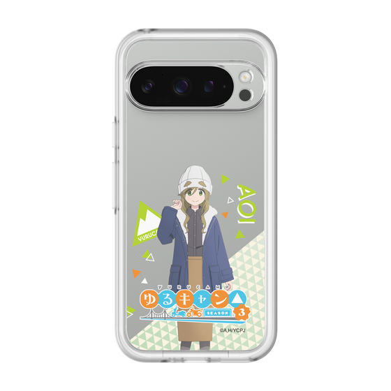 スリムプロテクションプレミアムケース［ 『ゆるキャン△ SEASON3』- 犬山 あおい - 立ち絵 ］